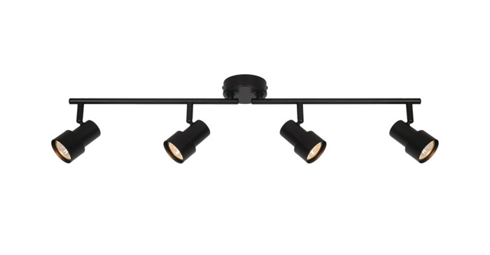 Nordlux Boston 4-skinne svart